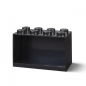 Lego, półka Brick 8 - Czarna (41151733)
